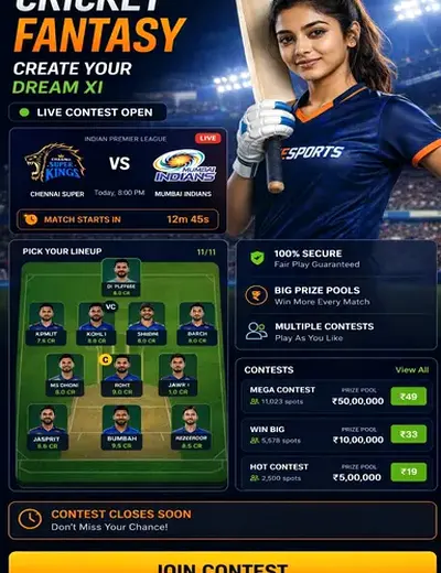 Andar Bahar (andar bahar) fantasy cricket & matchday visual 3